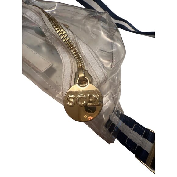 Stoney Clover Clear Baby Yoda Fanny Pack Belt Bag With Gold Zipper & Adjustable - Picture 6 of 6